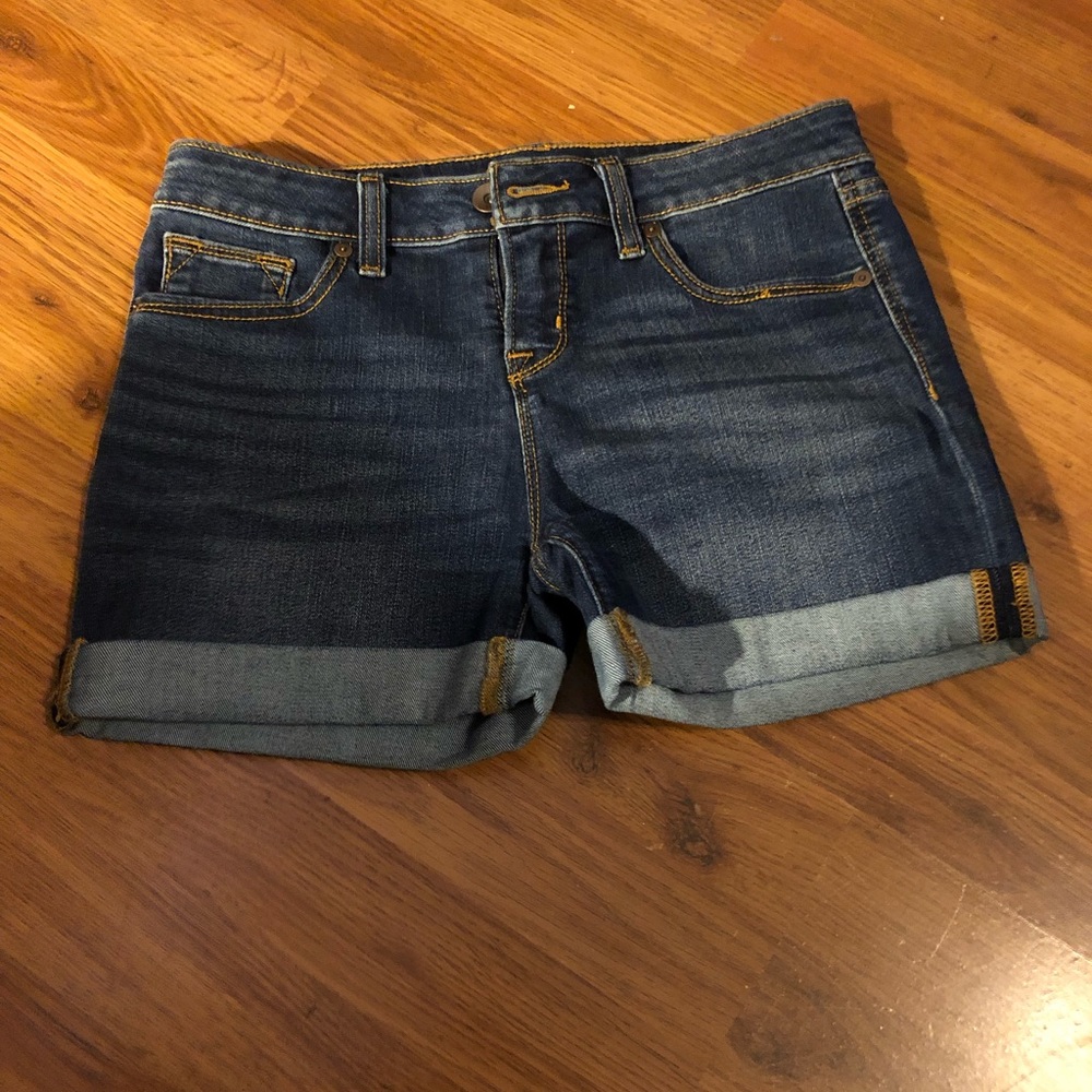 Stylus denim shorts.